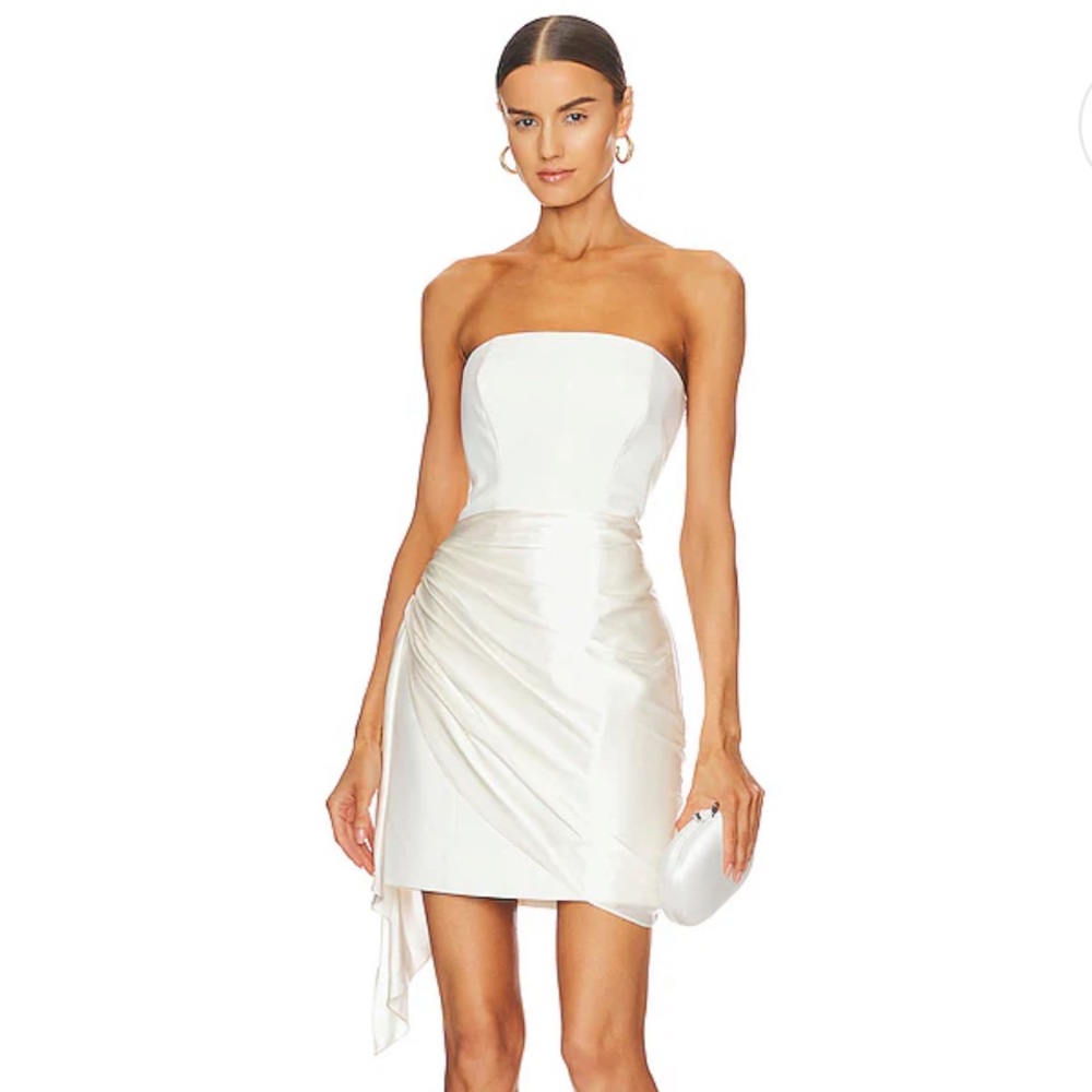 Cinq a Sept Kennith Dress in Ivory - Picture 4 of 16